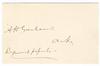 Nice Signature of Augustus Hill Garland - Confederate Congressman, Arkansas Govenor & Senator, & US Attorney General