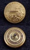 Fine Civil War Period New Hampshire State Seal Coat Button