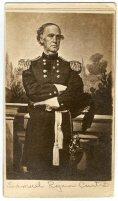 US General Samuel Ryan Curtis Of Iowa - Victor of Battle of Pea Ridge, Arkansas - Cdv