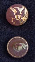 Beautiful Eagle -I- US Infantry Cuff Button - Shiloh, Tennessee