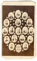 Nice Cdv First Seventeen Presidents of the United States