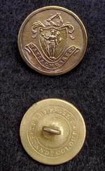Fine MS27 1-Piece Massachusetts State Seal Button