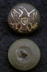 Just About the Slickest Dug Eagle -C Cavalry Overcoat Button you may see