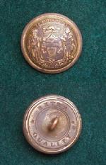 WC-1 Wisconsin State Seal Staff Officer's Coat Button