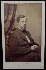 Fine Published Cdv Image of Captain Henry Curtis, Jr., Co. A, 37th Illinois Volunteer Infantry