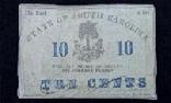 Nice Displaying 1863 South Carolina Ten Cent Note 