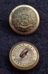 Nice Little ME1Av Civil War Period Maine State Seal Cuff Button