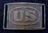 Nice Original M1872 Hagner Pattern U.S. Army Waist Belt Plate