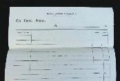 Fine Blank Civil War Period Federal Army Purchase Form No. 25 