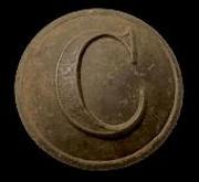 Beautiful Dug CS126 Confederate Cavalry Coat Button