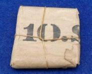 Nice Original Packet of 10-Second Allegheny Arsenal Artillery Fuses