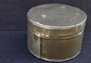 Nice Crudely All Soldered Civil War Period or Before Tin Container or Can 