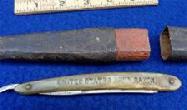 Excellent U.S. Army Marked Razor & Paper Board Case Dating from 1821 to 1852.