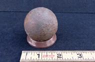 Nice Dug Cannister Ball for 24 Pndr. Gun, Likely Recovered at Gettysburg