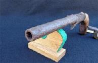 Nice Relic Condition Excavated Single Shot Under Hammer Pistol - 6.5 Inch Barrel 