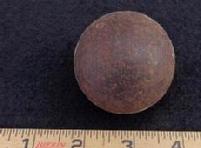 Nice Dug Grapeshot from a Stand of Grape for 12-Pound Gun