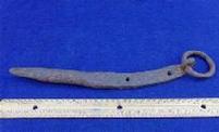 Nicely Preserved Blacksmith Made Confederate Cavalry Picket Pin - Recovered Shiloh, Tennessee 