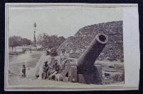 Excellent Original Civil War Period Cdv Image of the Confederate �Battery Cheves�, on the southeastern shore of James Island, at Charleston, South Carolina