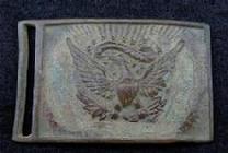Super Nice Displaying Eagle Sword Belt Plate Recovered Holly Springs, Mississippi