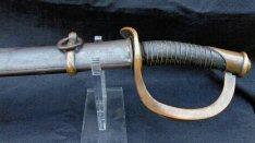 CLICK TO GO TO CONFEDERATE HAIMAN CAVALRY SABER PHOTOS PAGE 2.