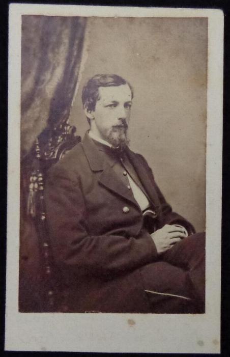 Fine Published Cdv Image of Captain Henry Curtis, Jr., Co. A, 37th Illinois Volunteer Infantry