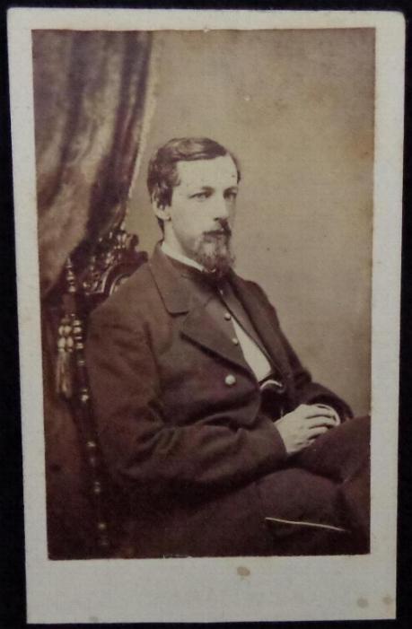 Fine Published Cdv Image of Captain Henry Curtis, Jr., Co. A, 37th Illinois Volunteer Infantry