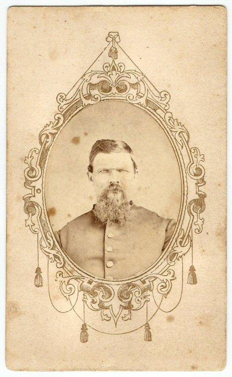 Unknown Federal Soldier - Photographed by W.M. Phelps, Little Rock, Arkansas 