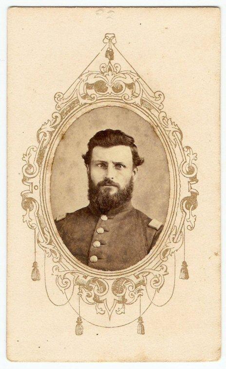 Unknown Federal Officer - Photographed by W.M. Phelps, Little Rock, Arkansas 