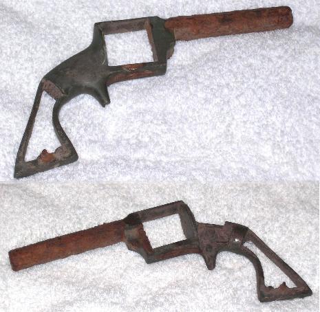 L.W. Pond Pistol Excavated by Jim Layes