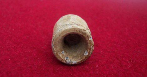 Super Rare Arkansas "Hawg" Bullet - Soldier Whittled at CS Camp near Princeton, Arkansas