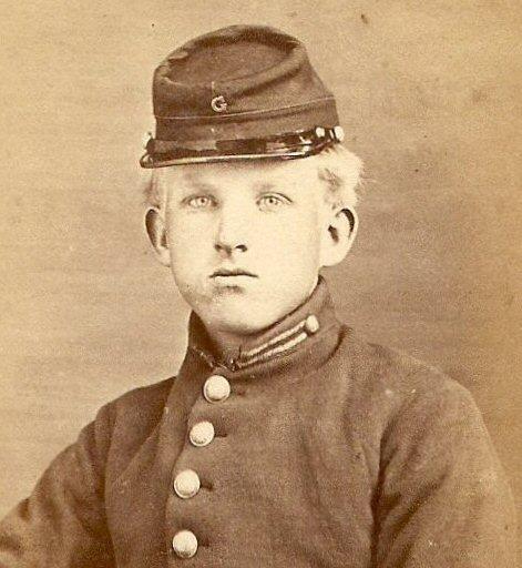 Young Federal Soldier, Co. G, Cdv, Rolla, Missouri, Photographer- b