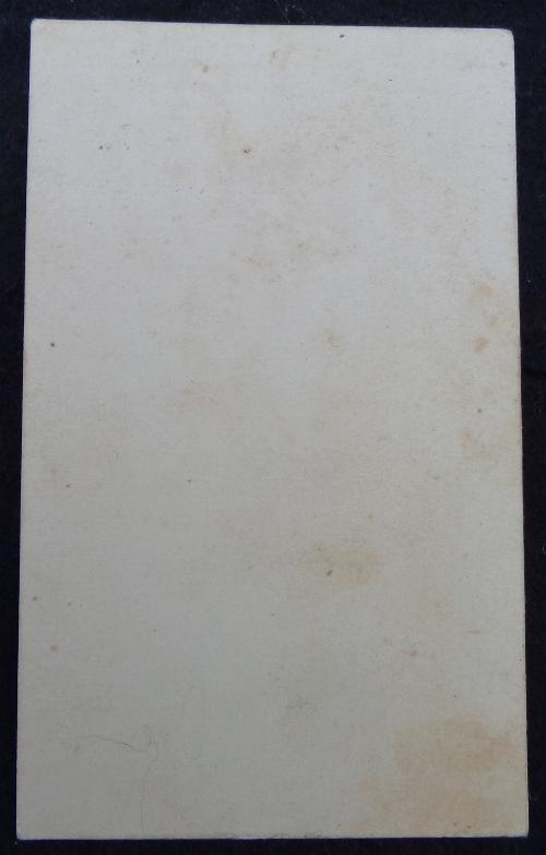 Neat Civil War Period Cdv Depicting George Washington wearing his Masonic Emblems