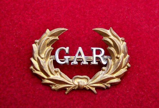 Super Nice Original G.A.R. Grand Army Of The Republic Hat Badge 