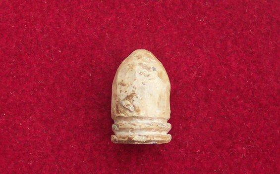 Super Rare Arkansas "Hawg" Bullet - Soldier Whittled at CS Camp near Princeton, Arkansas