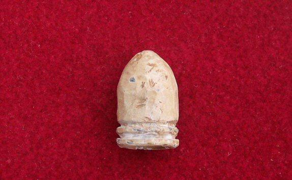 Super Rare Arkansas "Hawg" Bullet - Soldier Whittled at CS Camp near Princeton, Arkansas