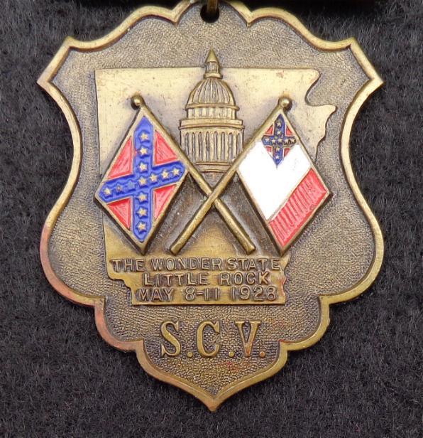 Very Nice Badge From the 1928 UCV, or United Confederate Veterans Reunion