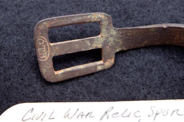 Dug Union Cavalry Spur with Positive Provenance to Gettysburg East Cavalry Battlefield