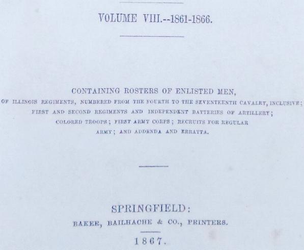 Original 1867, Report of The Adjutant General of the State of Illinois, Spine is Reinforced, but otherwise fair to good condition  736 Pages  -  $40 plus shipping 