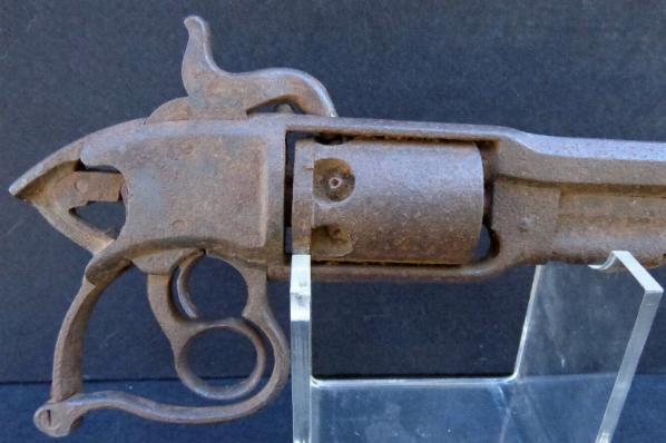 Fine Displaying and Rarely Seen in Excavated Condition, Savage Navy Revolver