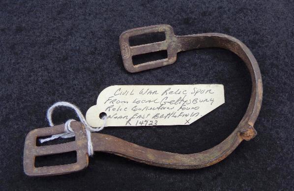 Dug Union Cavalry Spur with Positive Provenance to Gettysburg East Cavalry Battlefield