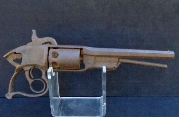 Fine Displaying and Rarely Seen in Excavated Condition, Savage Navy Revolver