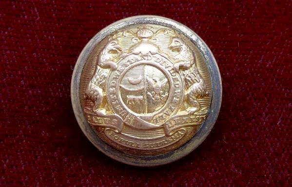 Fine Civil War Period Non Dug Missouri State Seal Staff Officer's Coat Button