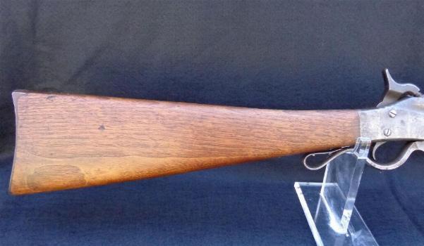 Fine 2nd Pattern .50 Caliber Maynard Carbine - Lots of Blue - Two Sharp Cartouches