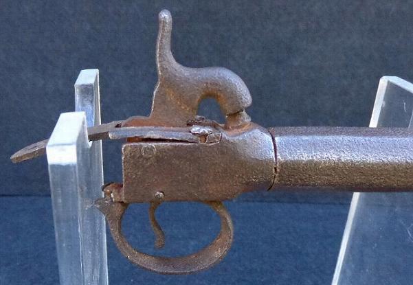 NEAT little ca. 1850s Single Shot Boot Pistol, Dug on the Wilderness Battlefield in Virginia