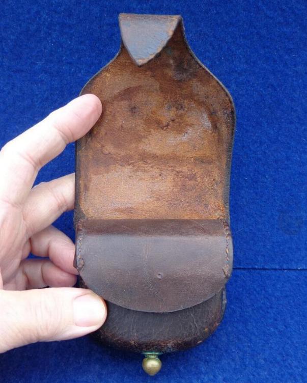 Very Nice Civil War Period Percussion Cap Box 