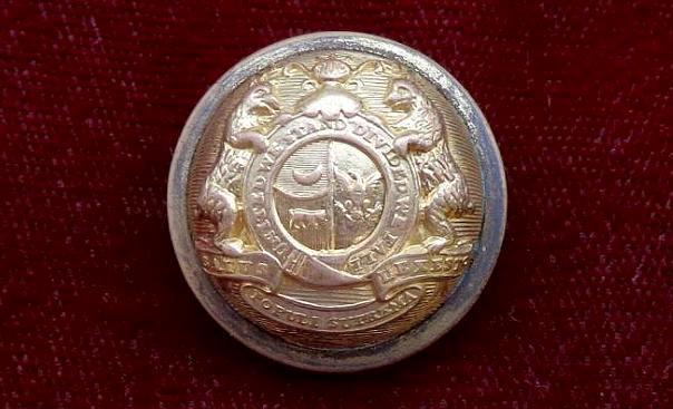 Fine Civil War Period Non Dug Missouri State Seal Staff Officer's Coat Button