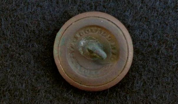 Fine Dug Example of the RARE MVC, or Mobile Volunteer Corps Button 