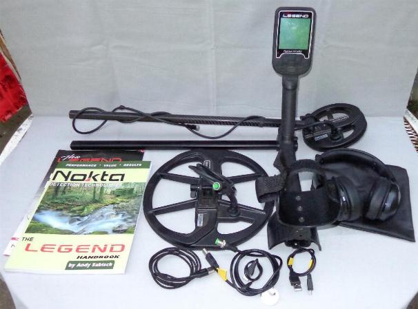 Nokta Legend - Multi Frequency Metal Detector with Pro Pack Accessories