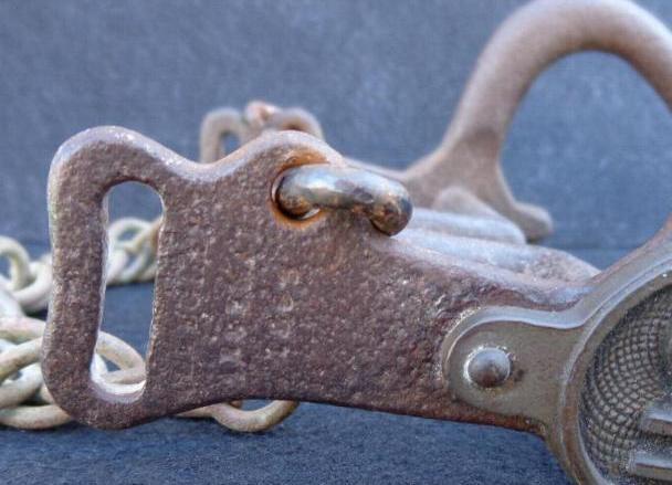 Excellent Dug Condition U.S. "Allegheny Arsenal" Marked, Federal Cavalry Bridle Bit w/Both Bosses & Curb Chain.