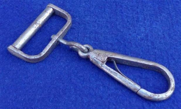 Fine Non-Dug Civil War Cavalryman's Carbine Sling Hook - Maker Marked O.B. North 